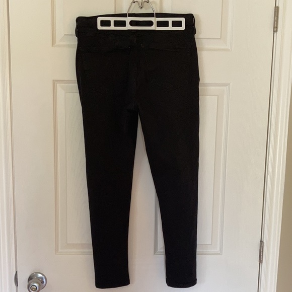 Topshop Jamie Black Jeans - Picture 6 of 9